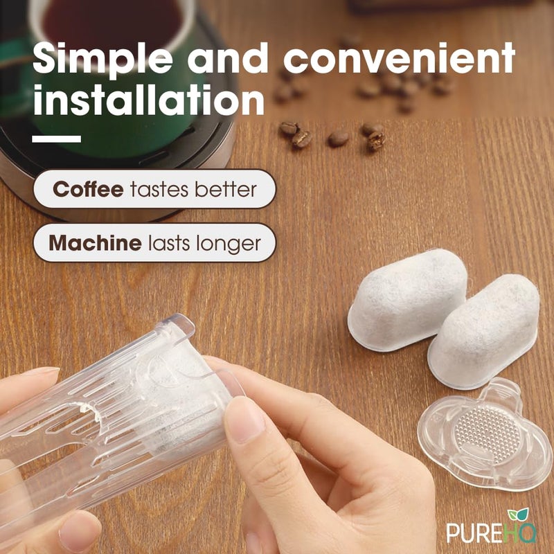 PUREHQ Keurig Starter Kit Replacement for Keurig 2.0 K200, K250, K35, K-Duo, K Duo Hot & Iced Gen 2 and K-Compact Coffee Makers by PureHQ - Includes Short Filter Holder and 3-Pack Cartridges Water Filters - Image 3